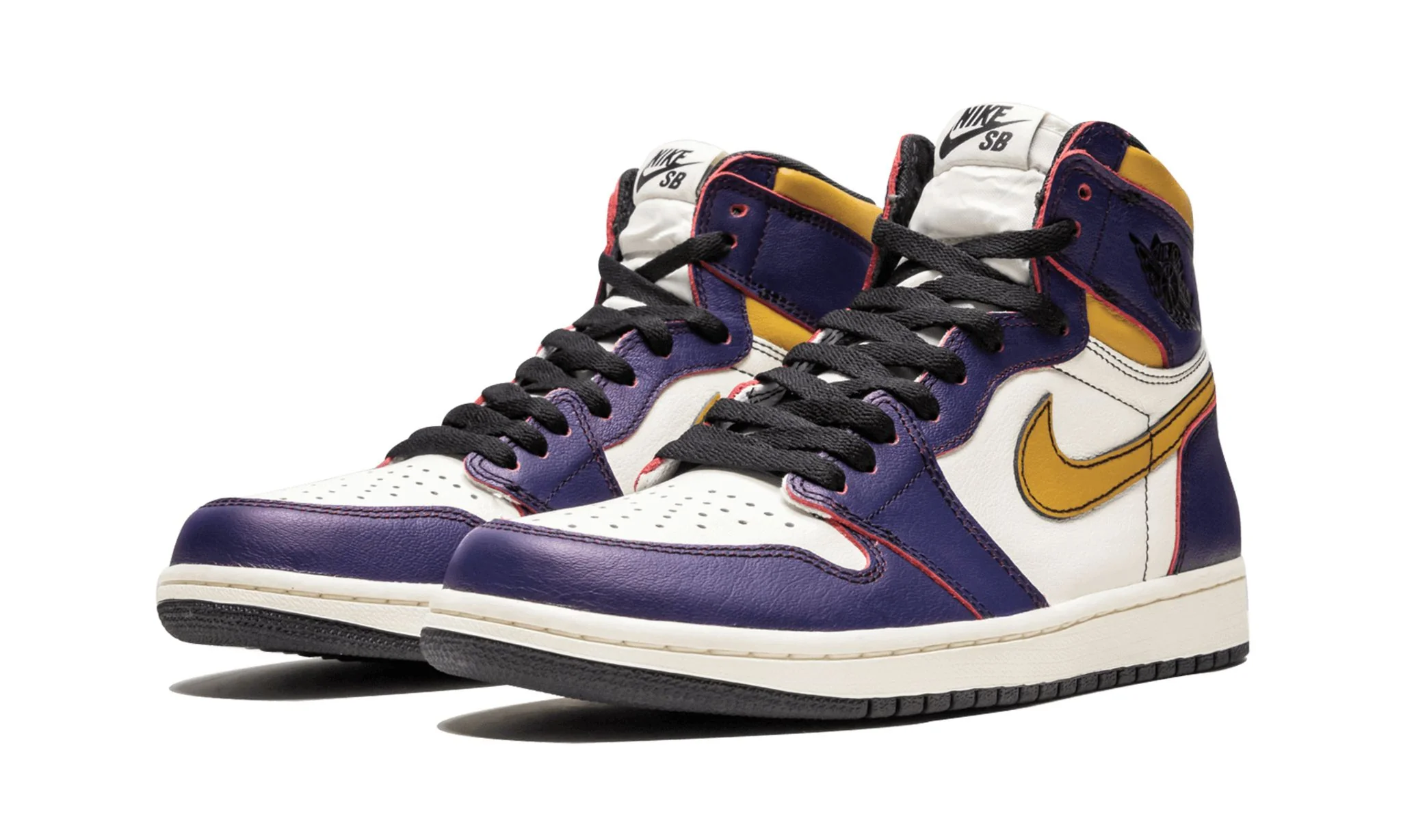 Air Jordan 1 Retro High OG Defiant Nike SB Lakers - Image 2