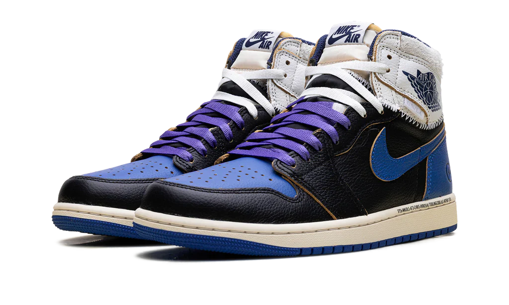 Air Jordan 1 Retro High OG SP Fragment x Union LA Sport Royal - Image 2