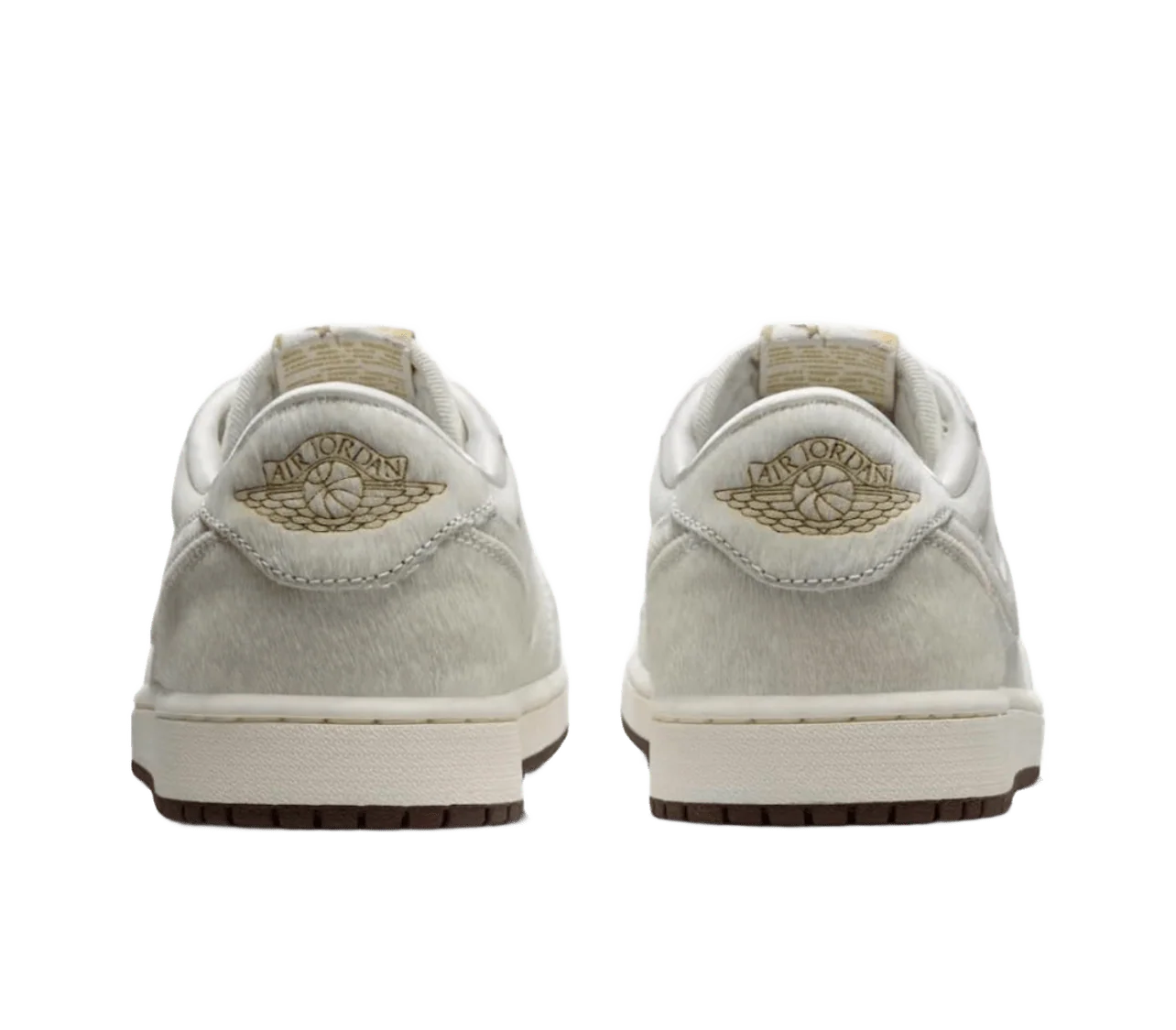 Air Jordan 1 Retro Low OG Football Grey Sail Light Chocolate - Image 4