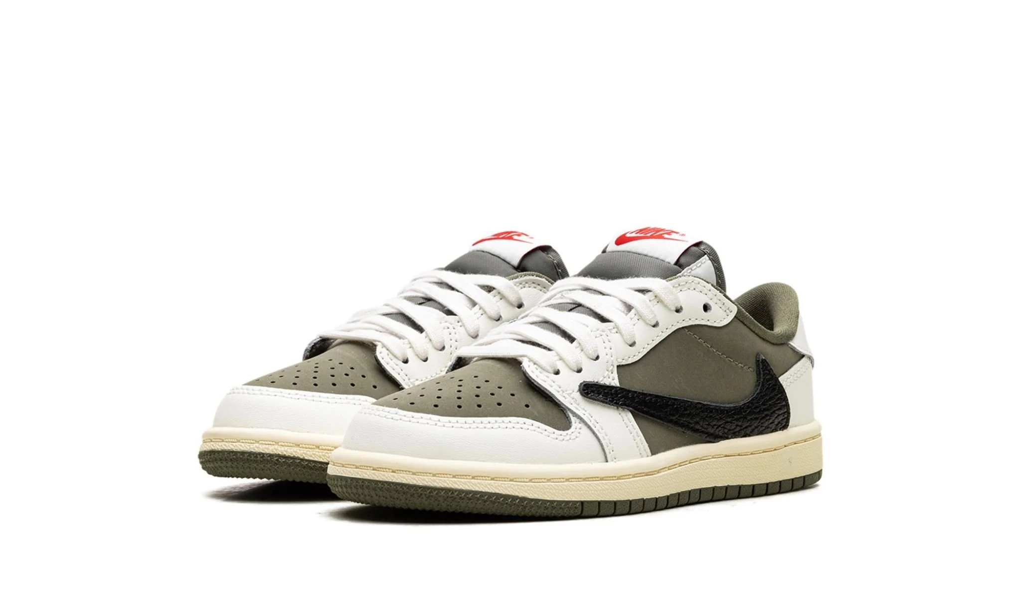Air Jordan 1 Retro Low OG SP Travis Scott Medium Olive (PS) - Image 2
