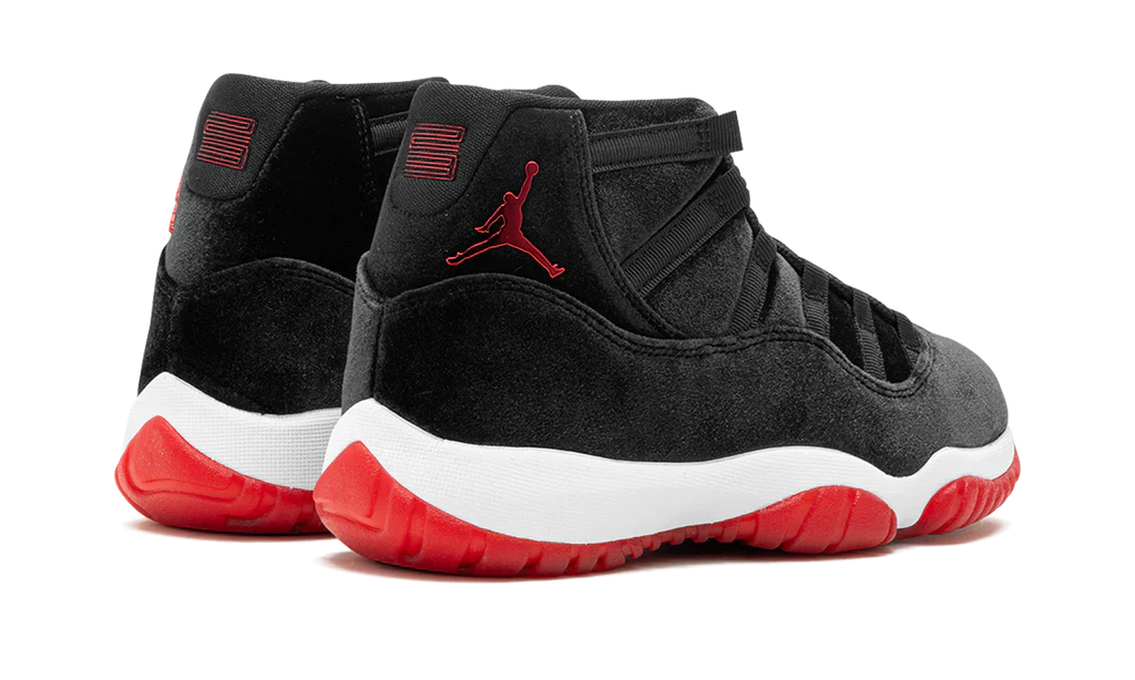 Air Jordan 11 Retro Bred Velvet (Women's) - Image 3
