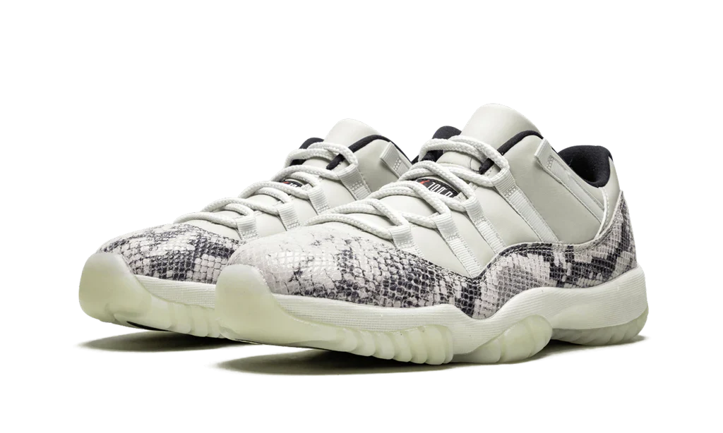 Air Jordan 11 Retro Low Snake Light Bone - Image 2