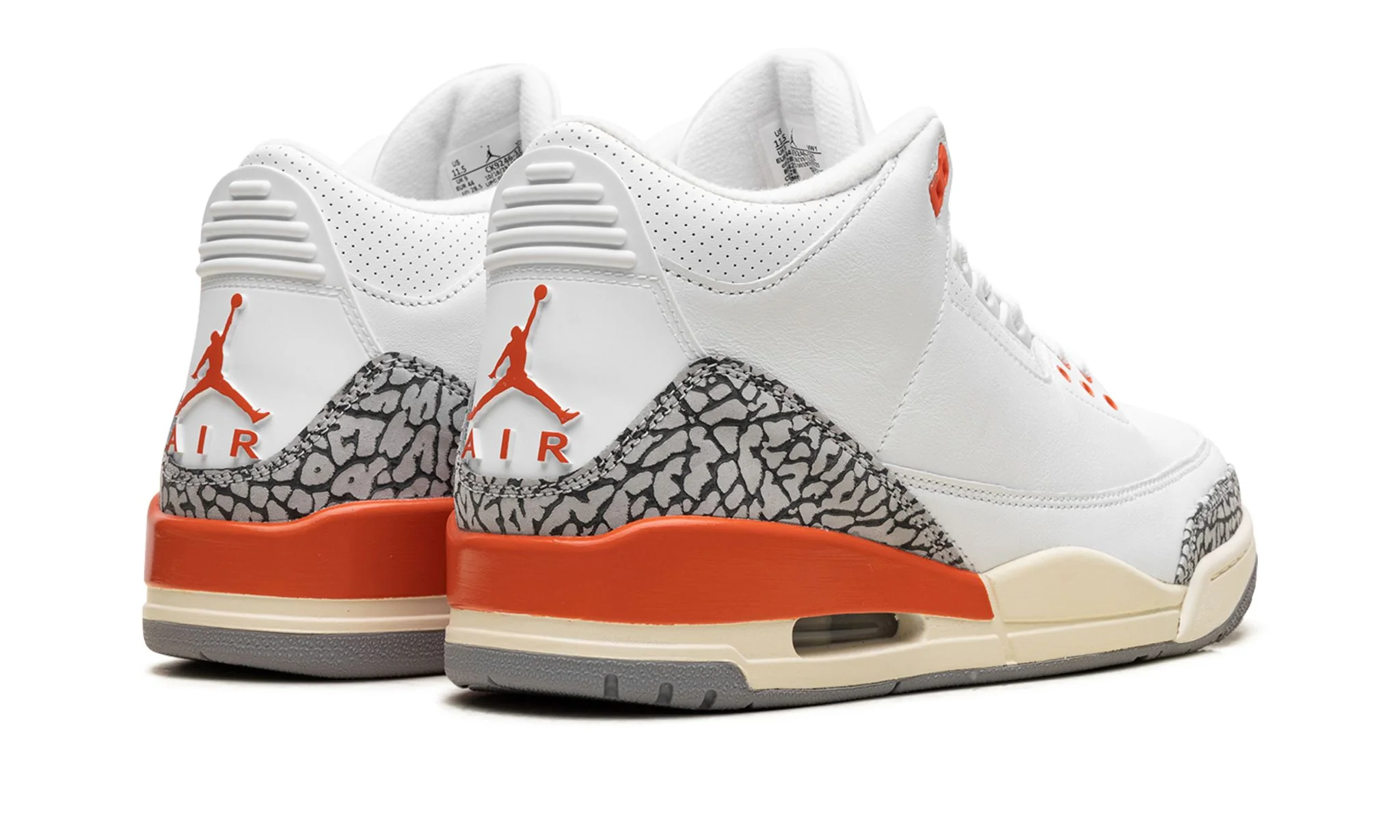 Air Jordan 3 Retro Georgia Peach - Image 3