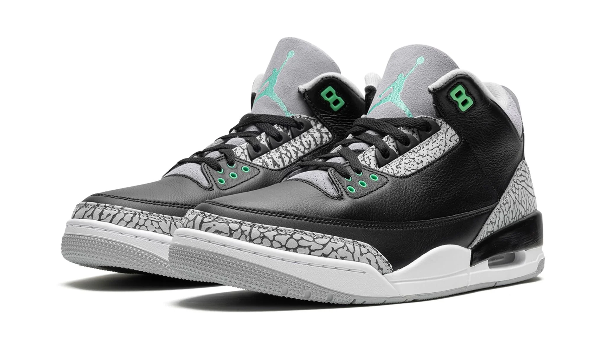 Air Jordan 3 Retro Green Glow - Image 2