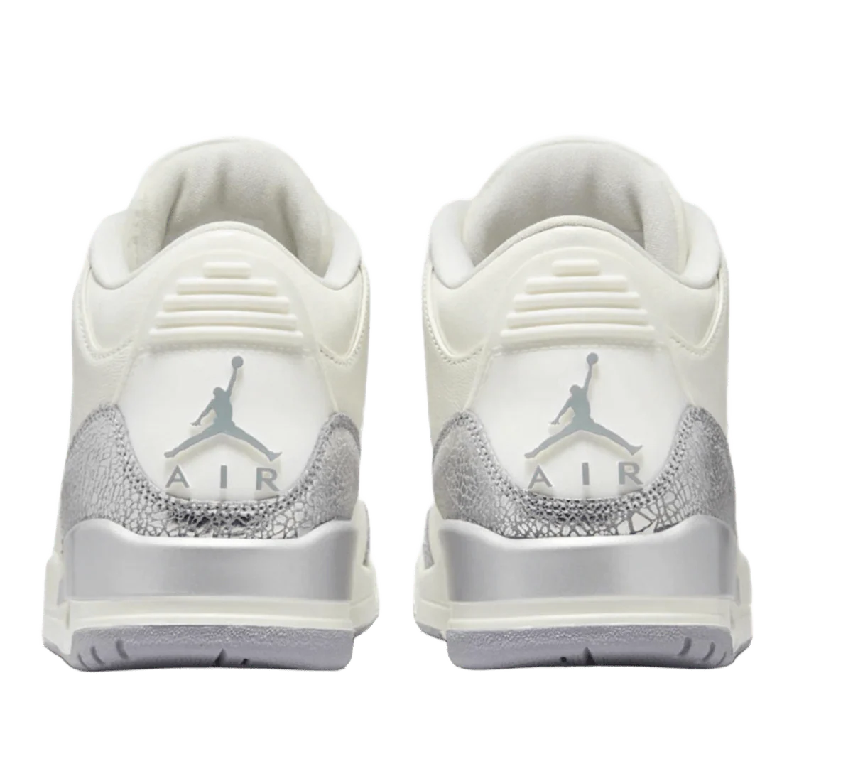 Air Jordan 3 Retro Sail Cement Grey (Women's) - Image 3