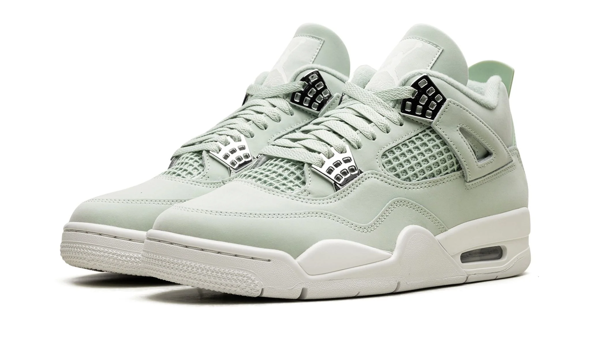 Air Jordan 4 Retro Seafoam Sail (Women's) - Image 2
