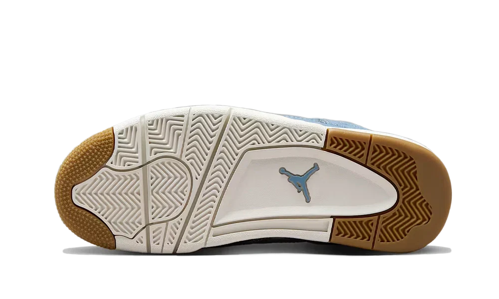 Air Jordan 4 Retro TEX Denim Worn Blue (Women's) - Image 3
