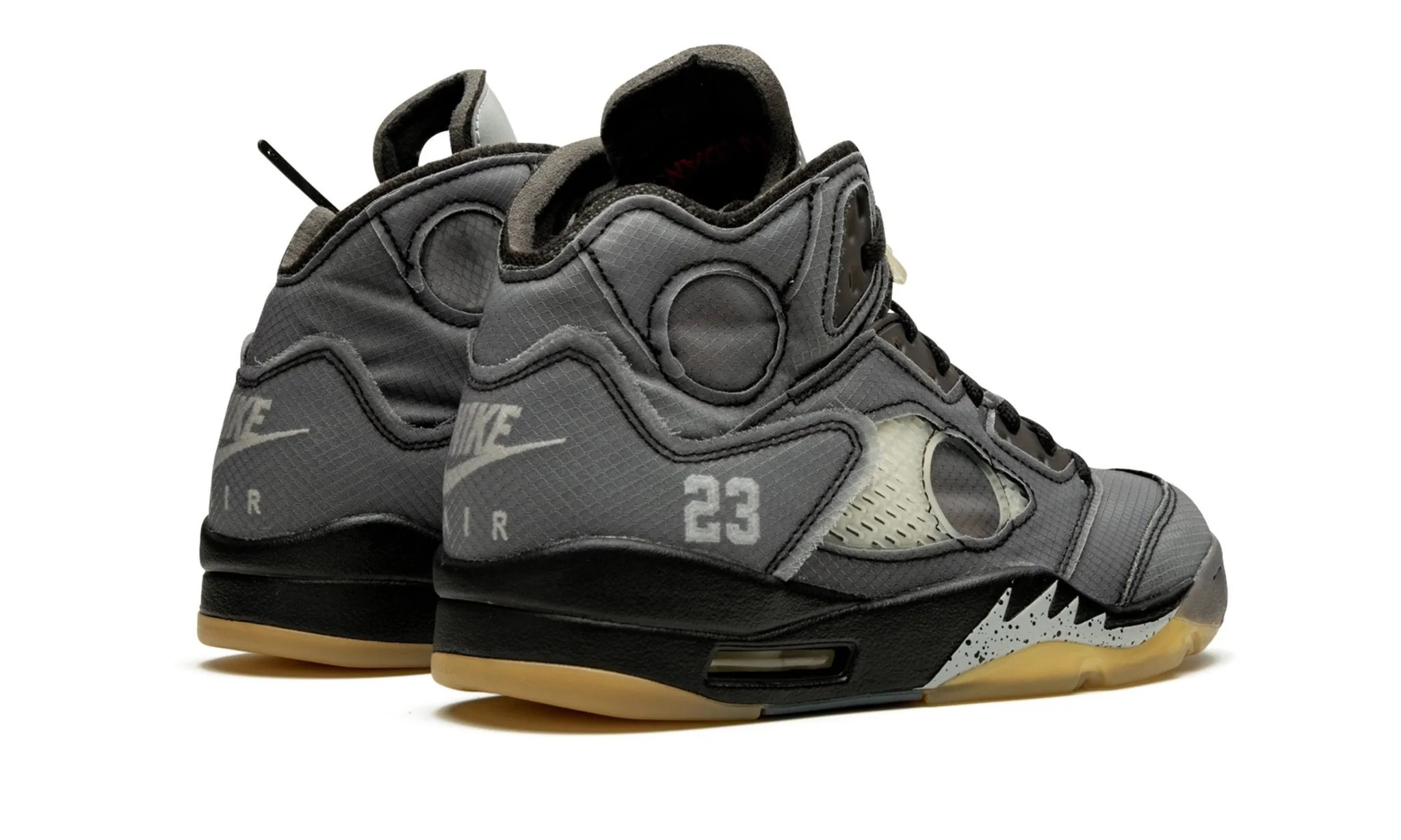 Air Jordan 5 Retro Off-White Black - Image 3