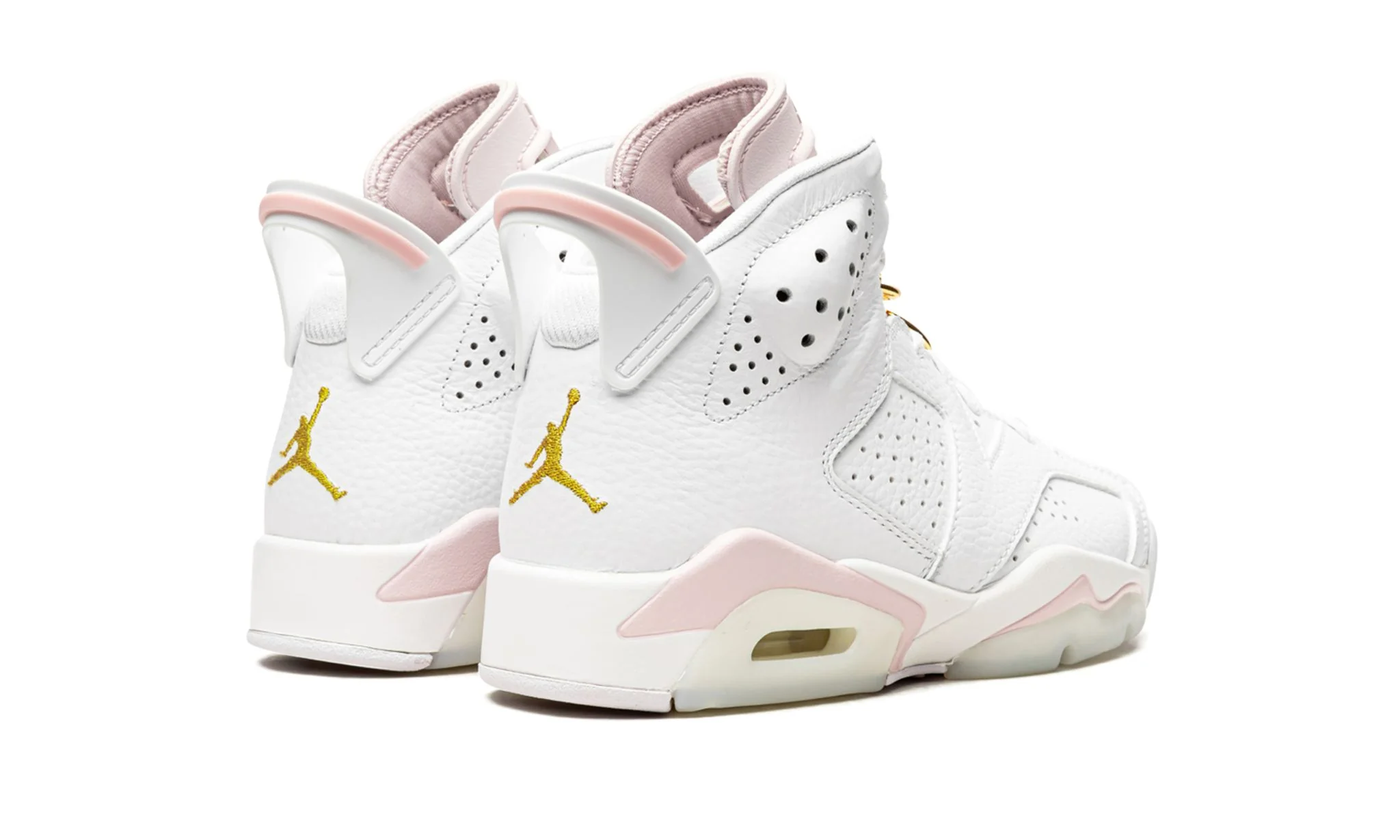 Air Jordan 6 Retro Gold Hoops (Women's) - Image 3
