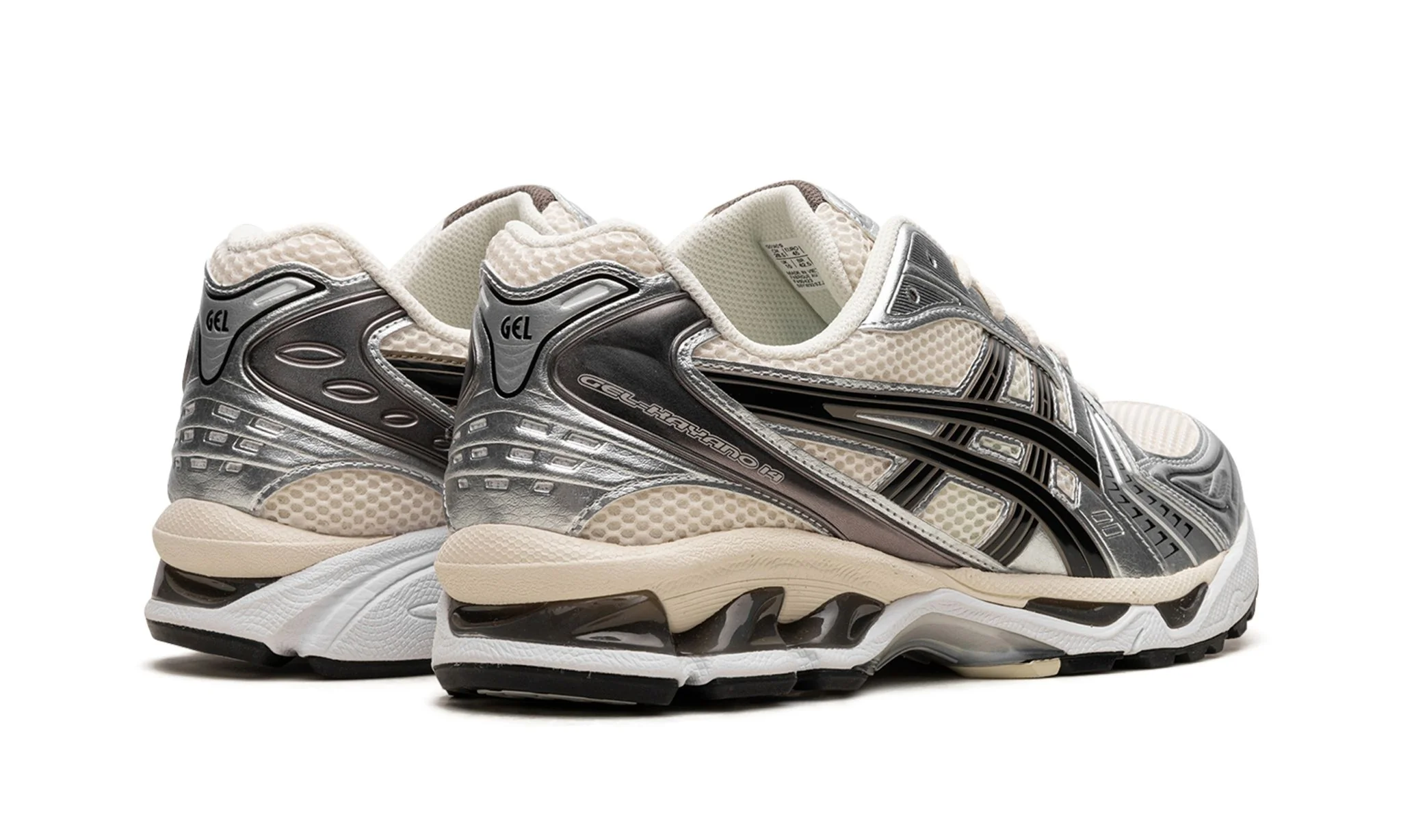 ASICS Gel-Kayano 14 Cream Black Metallic Plum - Image 3
