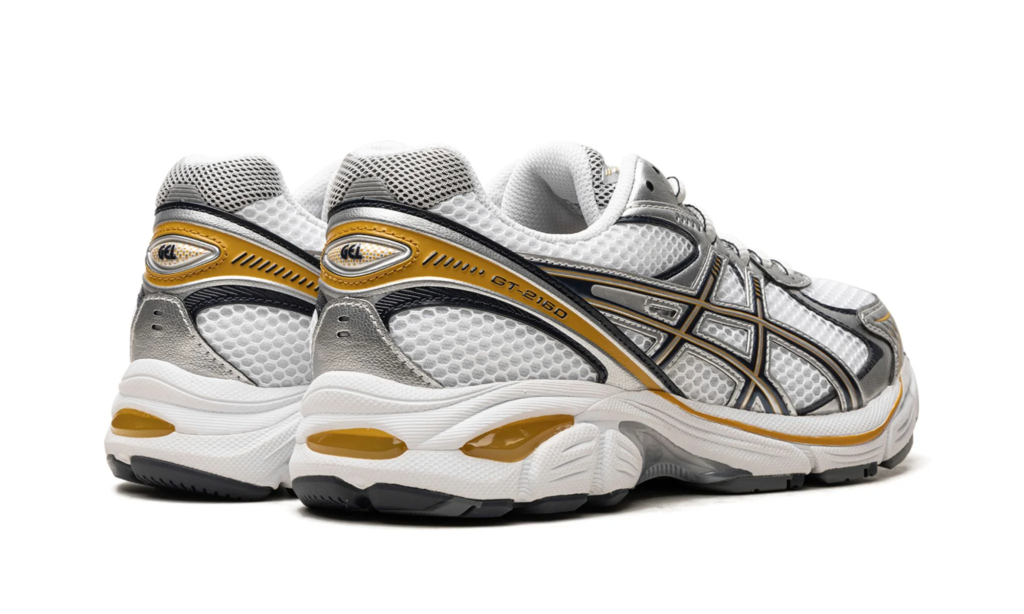 ASICS GT-2160 White Pure Silver Gold - Image 3
