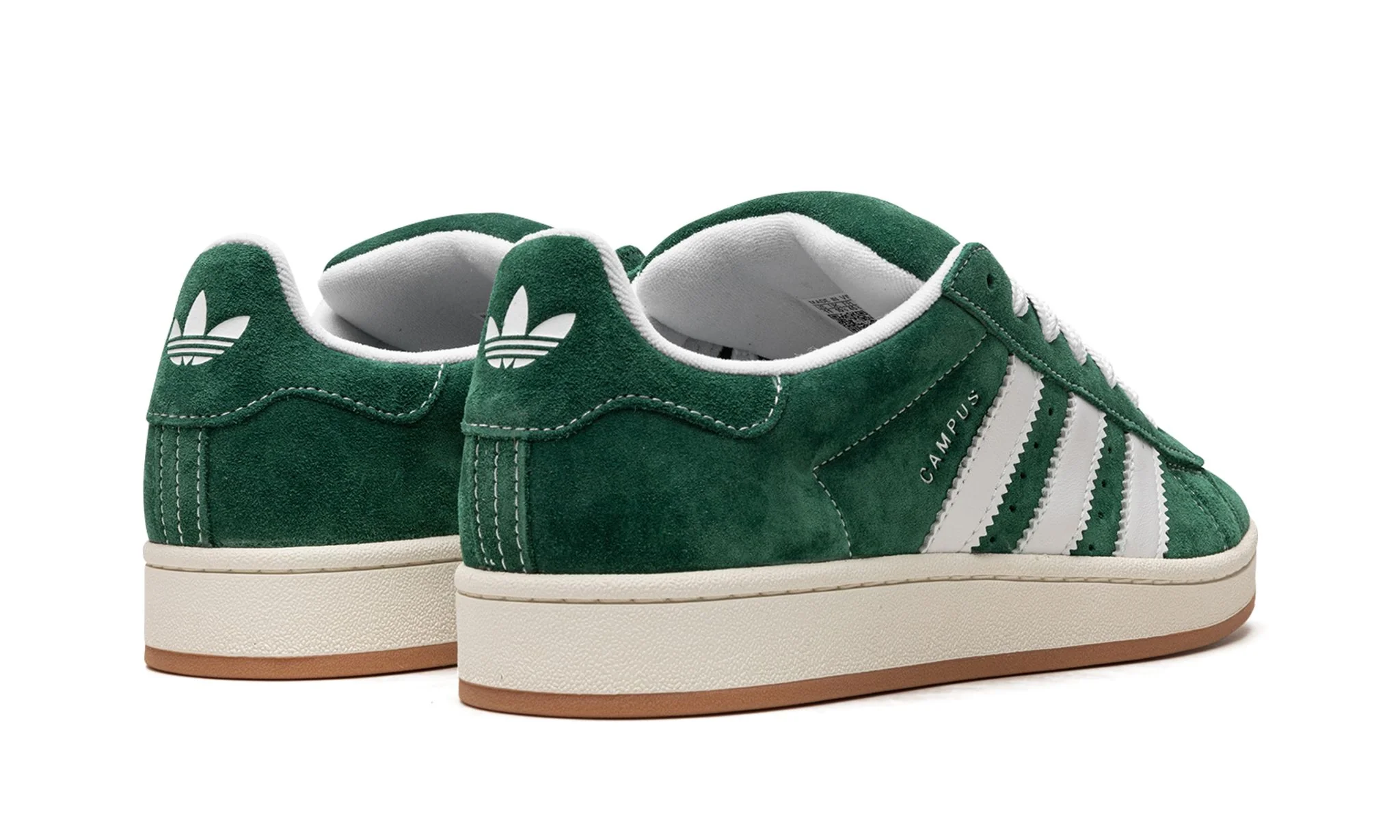 Adidas Campus 00s Dark Green Cloud White - Image 3