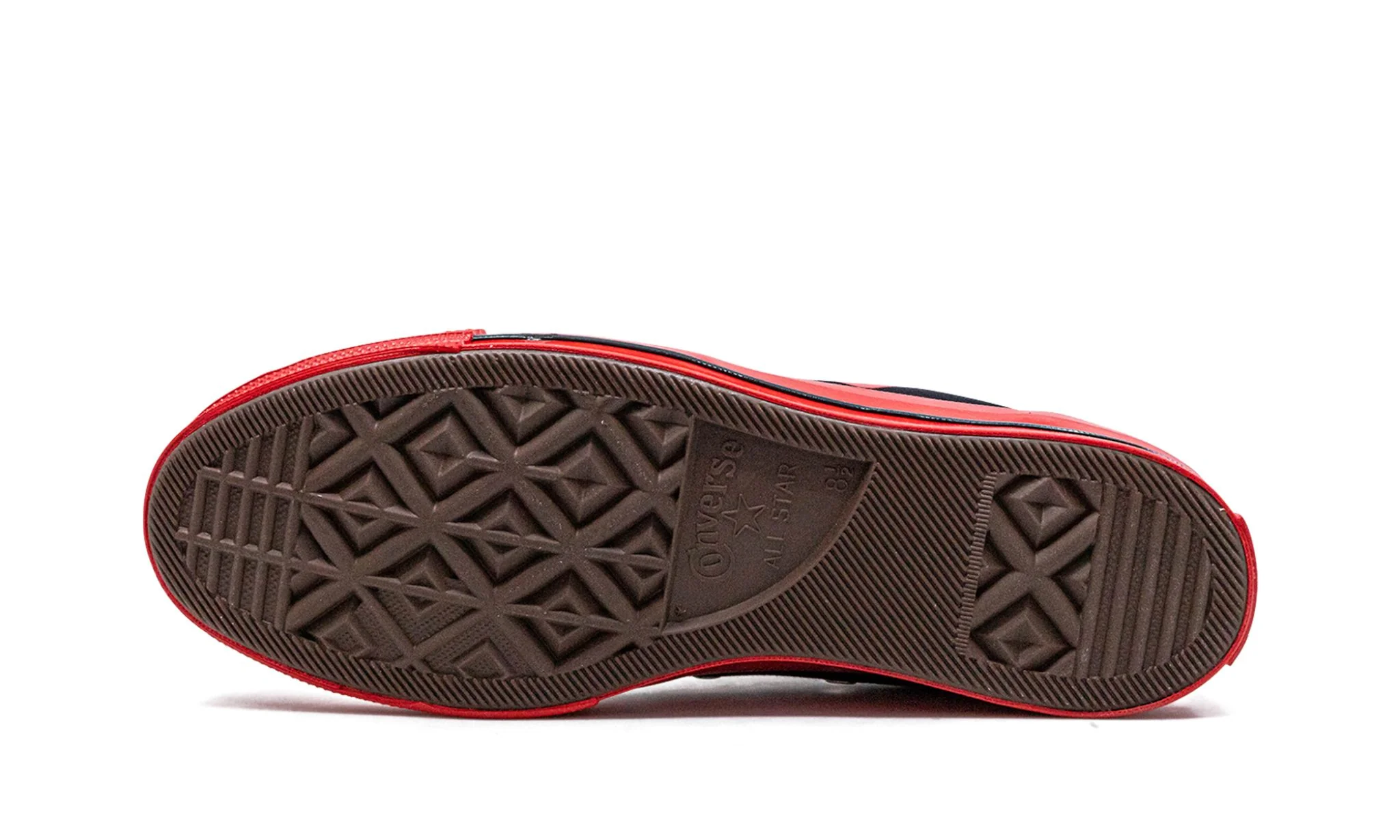 Converse Chuck Taylor All Star 70 Ox Comme des Garcons PLAY Black Red Midsole - Image 4