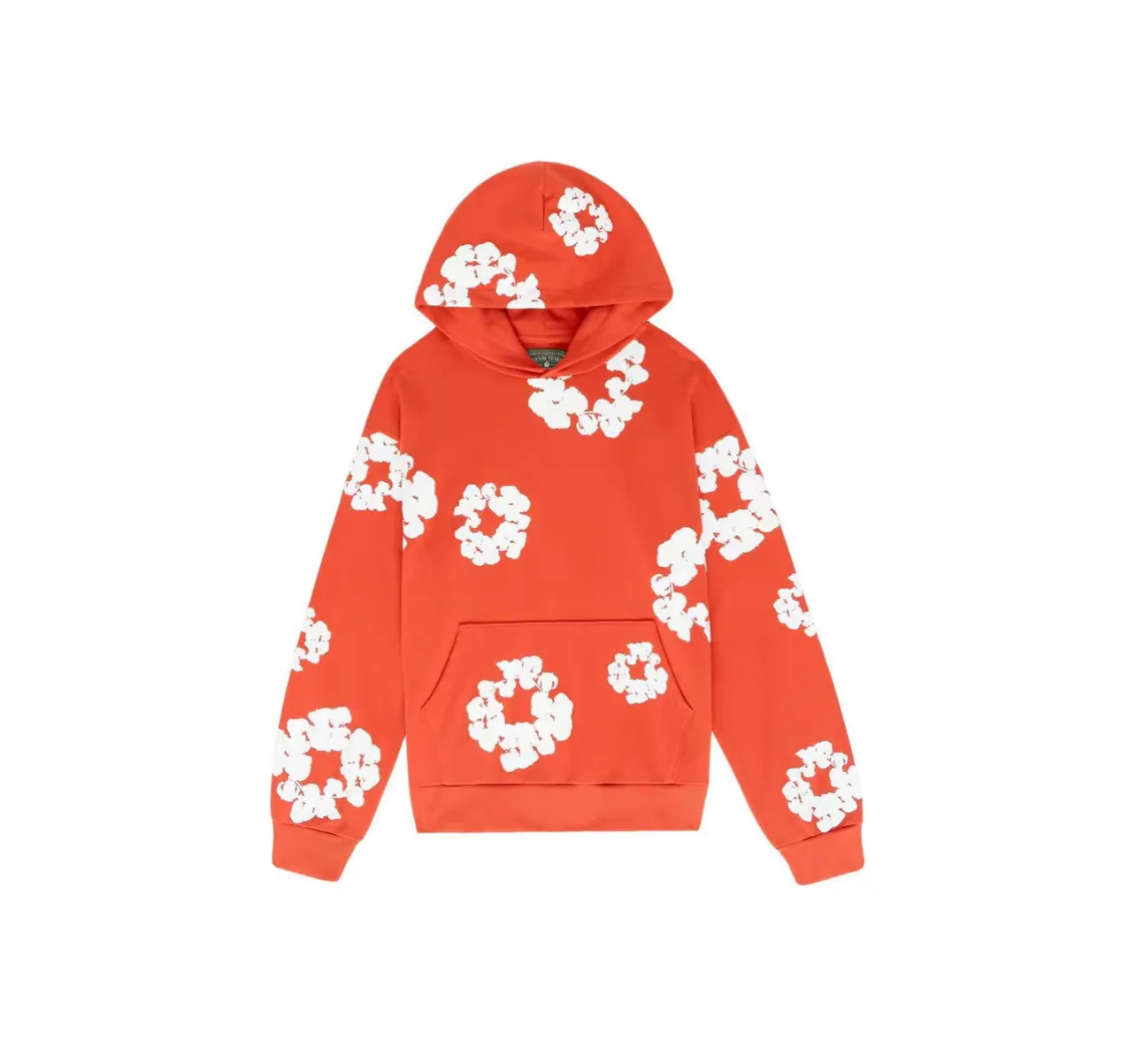 Denim Tears The Cotton Wreath Sweatshirt Orange - Image 2