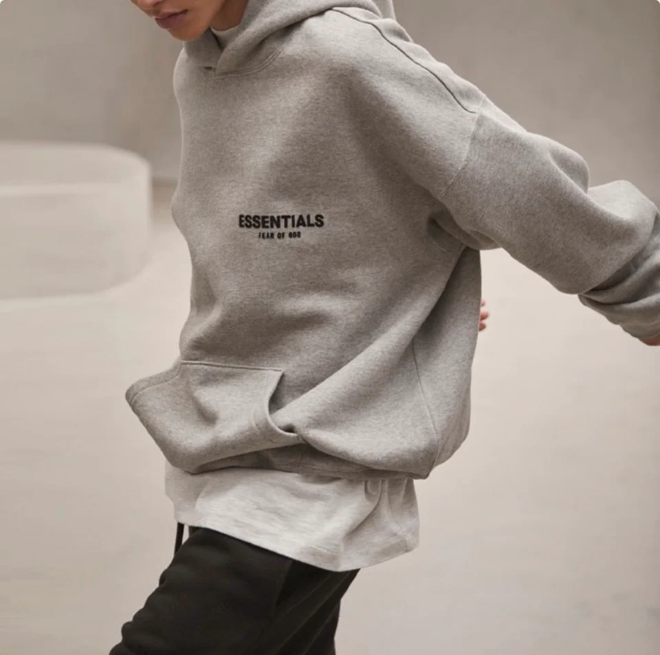 Essentials Hoodie (SS22) Dark Oatmeal - Image 3