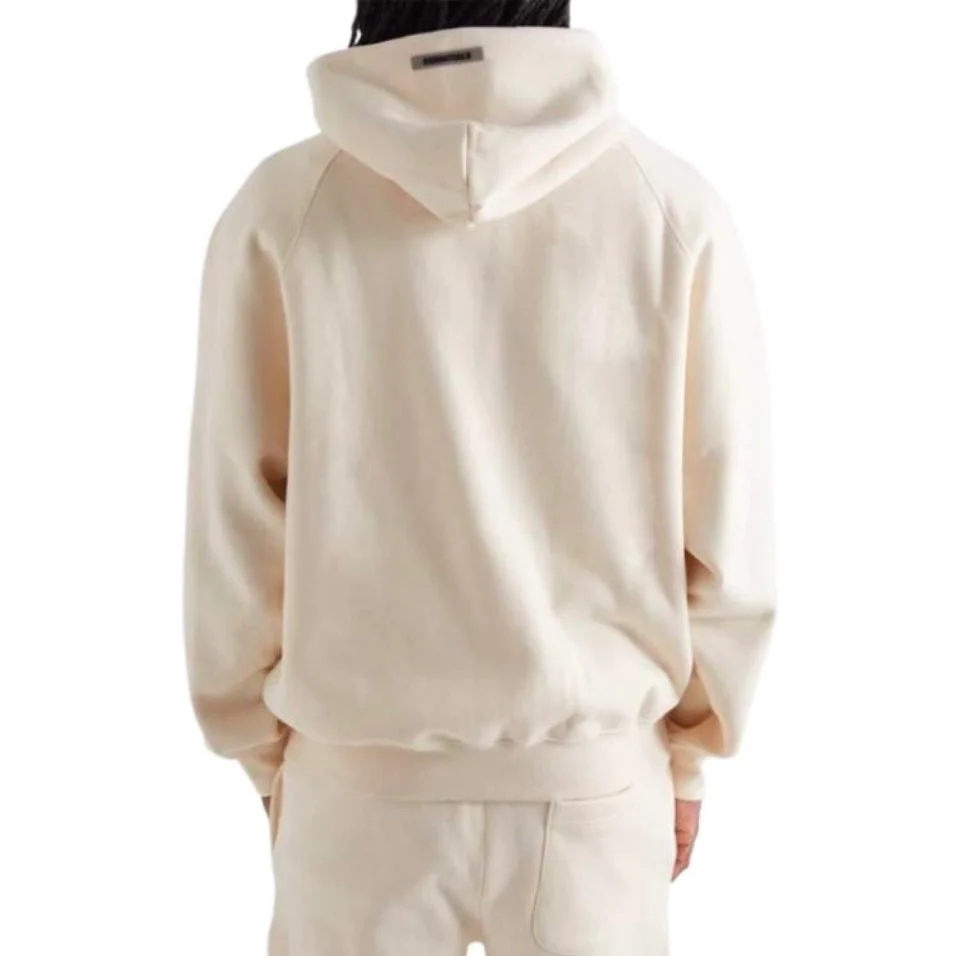 Essentials Hoodie (SS20) Cream/Buttercream - Image 3