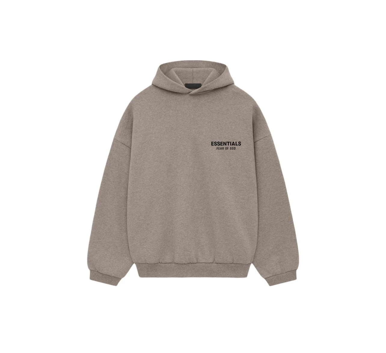 Fear of God Essentials Fleece Hoodie (FW24) Heather Gray