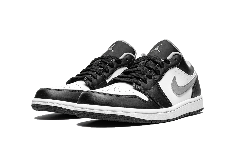Air Jordan 1 Low Black White Grey - Image 2