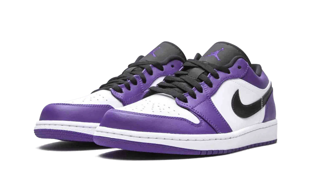 Air Jordan 1 Low Court Purple White - Image 2