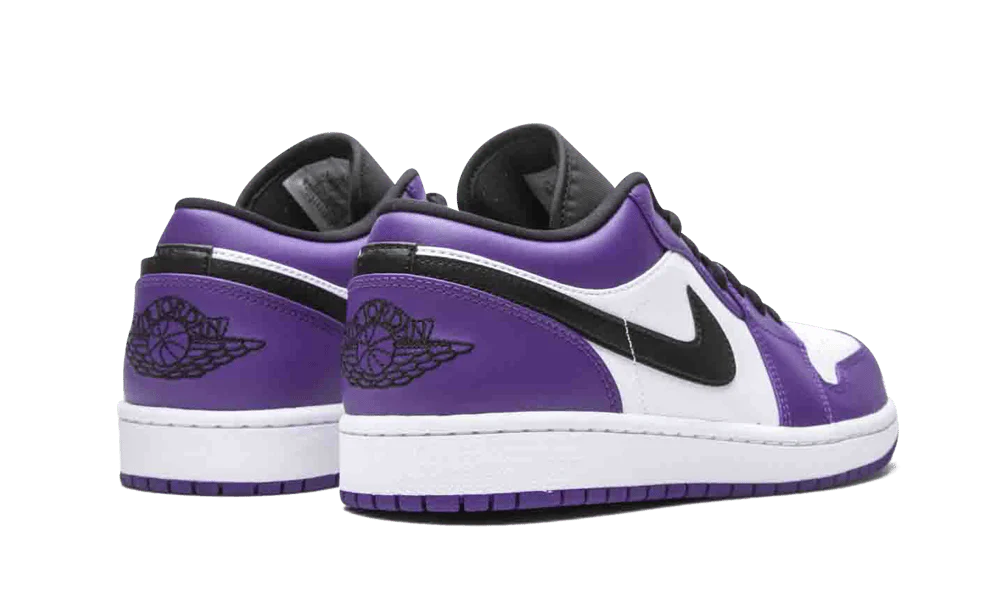 Air Jordan 1 Low Court Purple White - Image 3