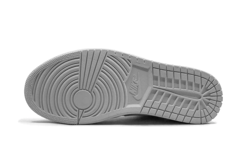Air Jordan 1 Low Triple White Tumbled Leather - Image 4