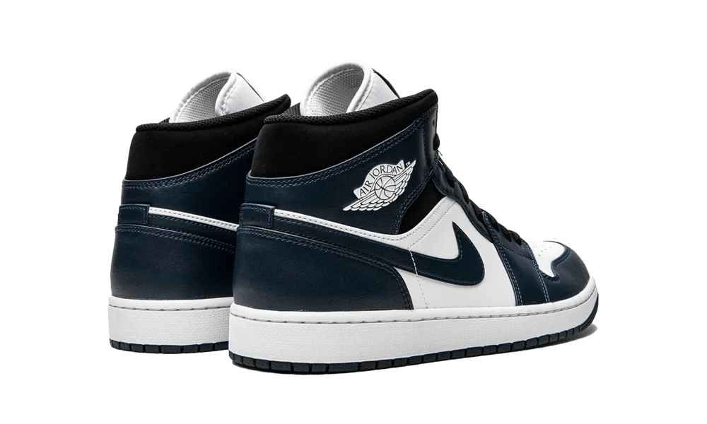 Air Jordan1 Mid Armory Navy - Image 3