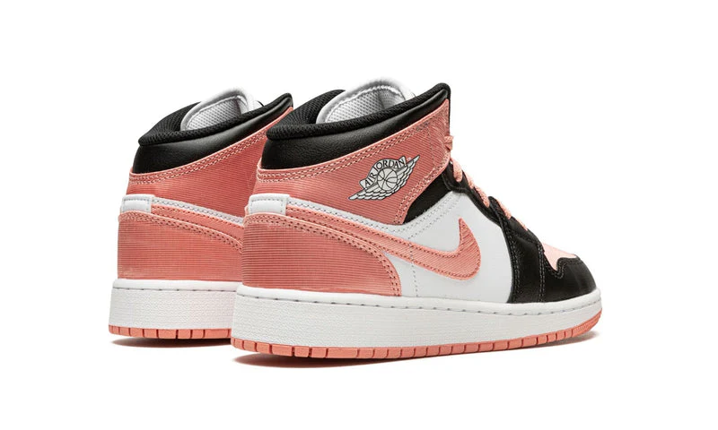 Air Jordan 1 Mid Light Madder Root (GS) - Image 3