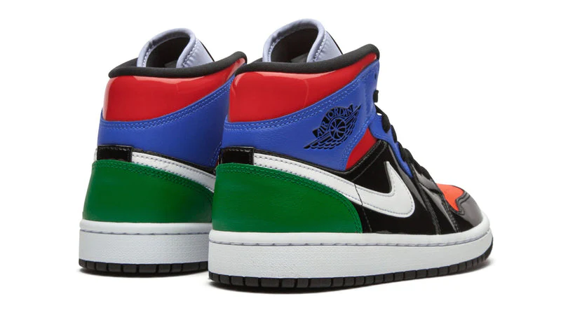 Air Jordan 1 Mid Multi Patent (Women's) - Image 3