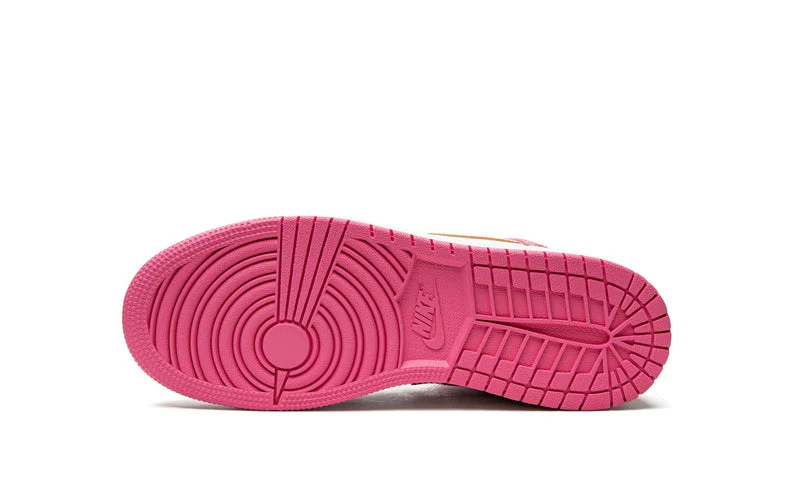 Air Jordan 1 Mid Pinksicle Safety Orange (GS) - Image 4