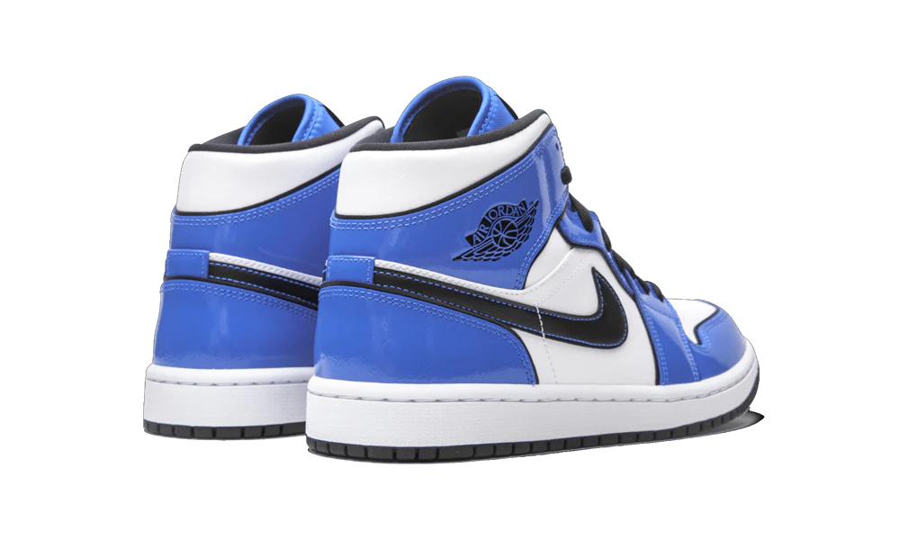 Air Jordan 1 Mid Signal Blue - Image 3