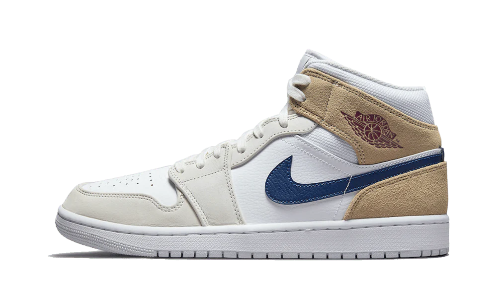 Air Jordan 1 Mid Tan Suede