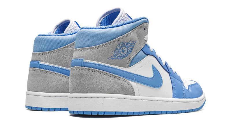 Air Jordan 1 Mid University Blue Grey - Image 3
