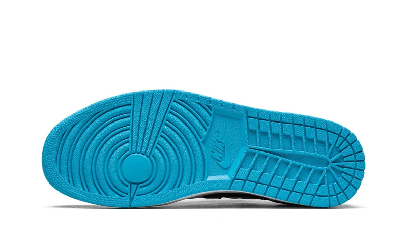 Air Jordan 1 Retro Low OG Black Dark Powder Blue - Image 4