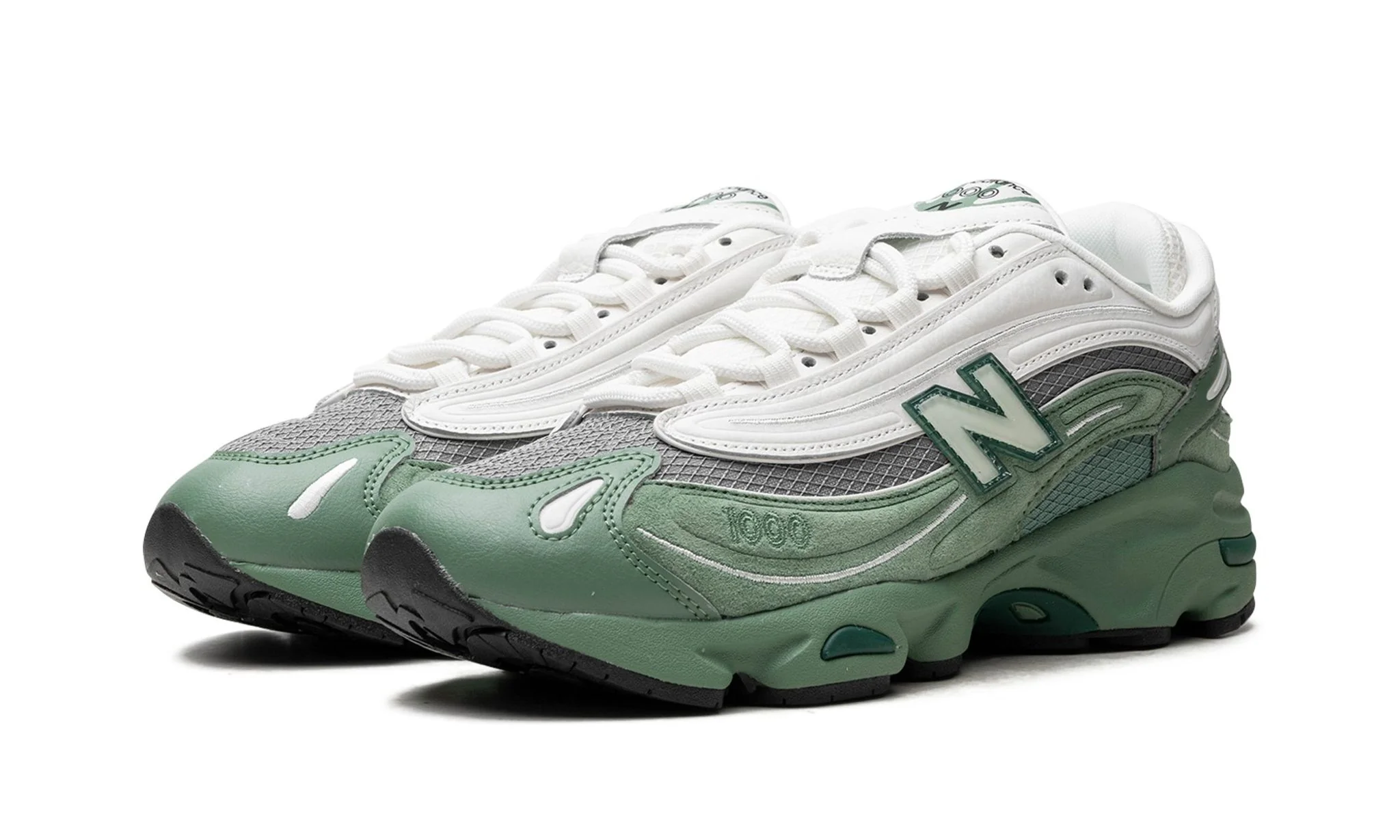 New Balance 1000 Green Grey - Image 2