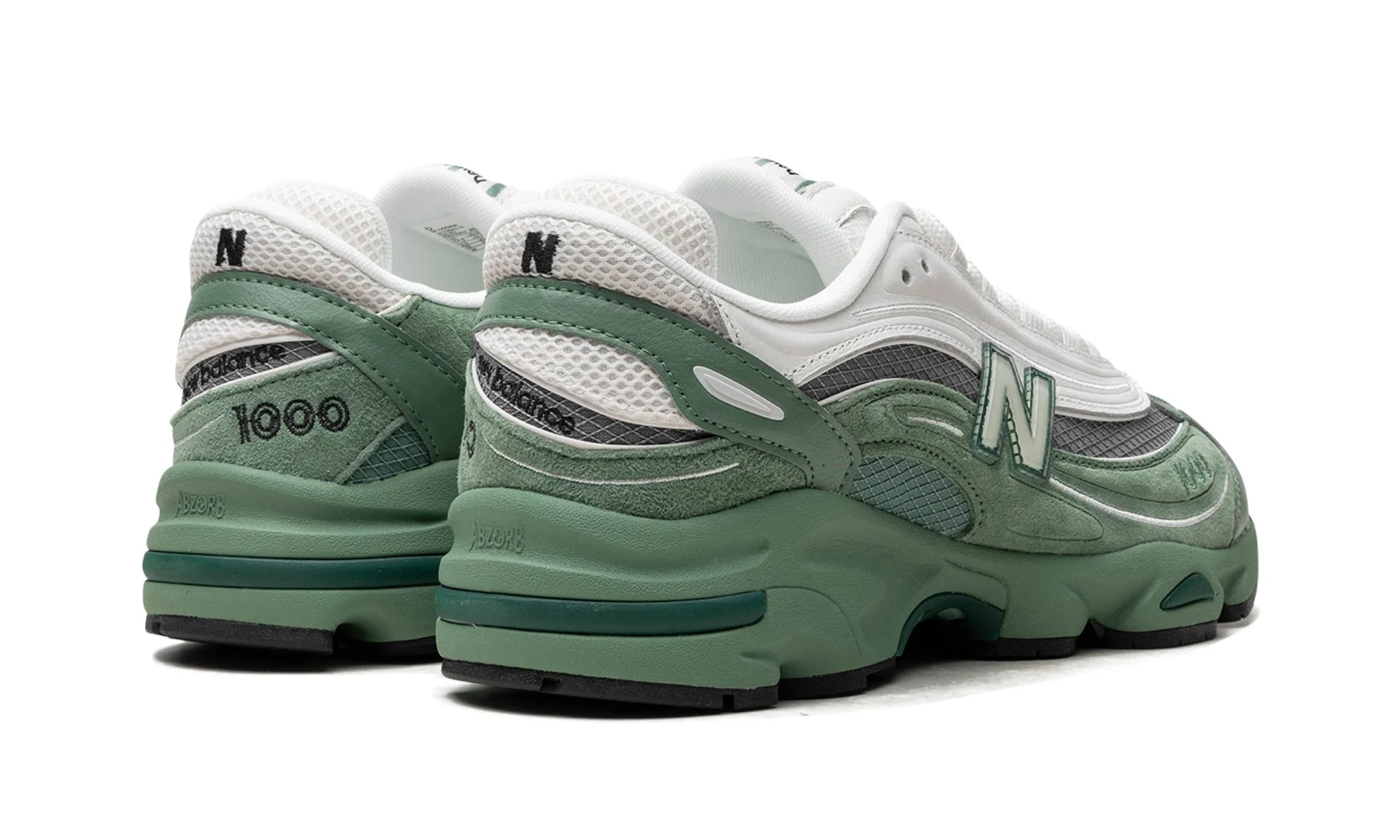 New Balance 1000 Green Grey - Image 3