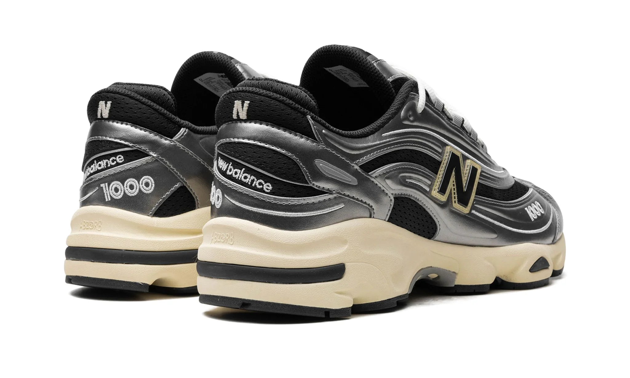 New Balance 1000 Silver Metallic - Image 3
