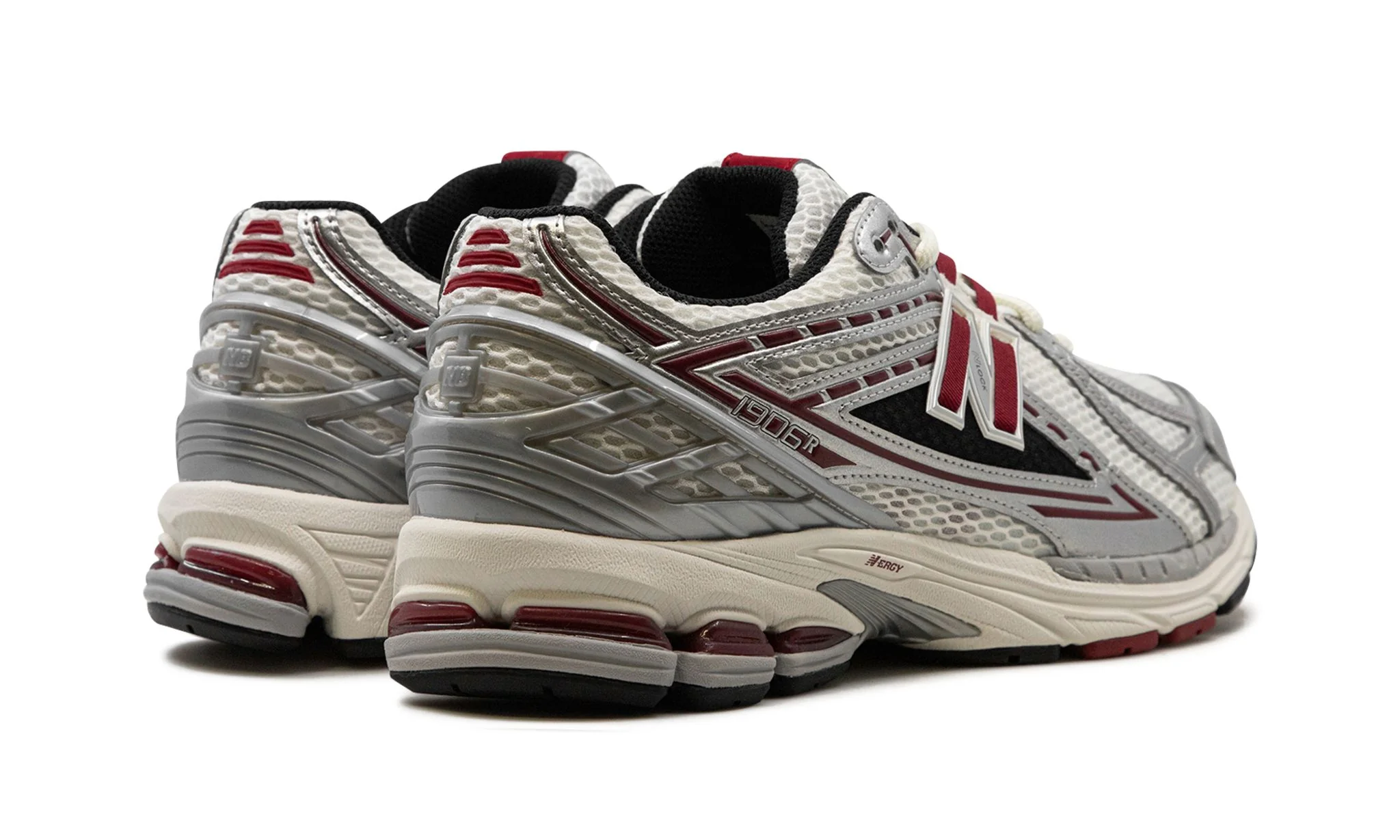 New Balance 1906R Silver Classic Crimson - Image 3