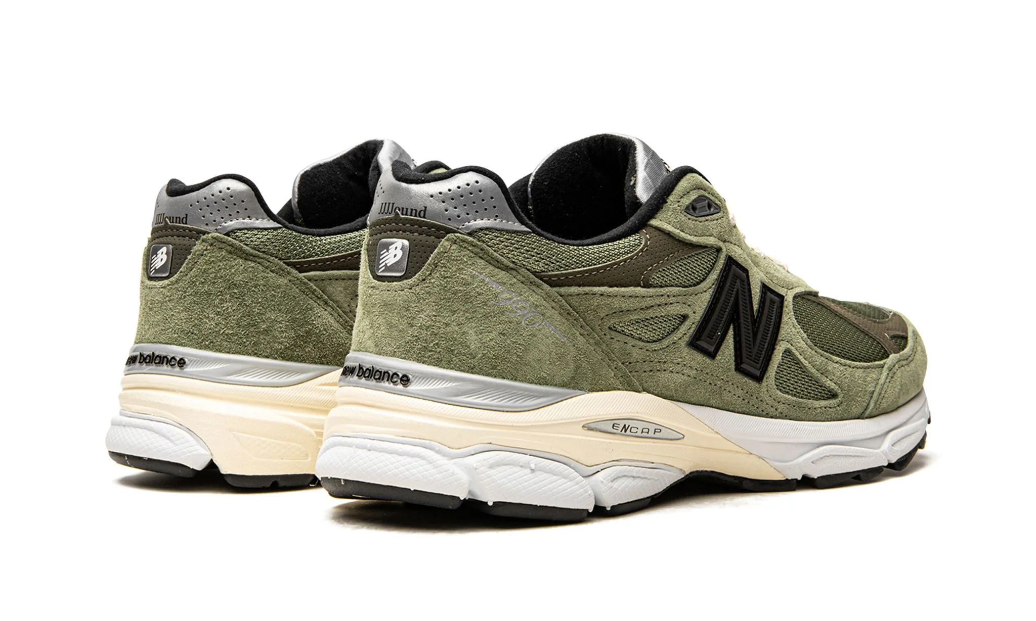 New Balance 990v3 MiUSA JJJJound Olive - Image 3
