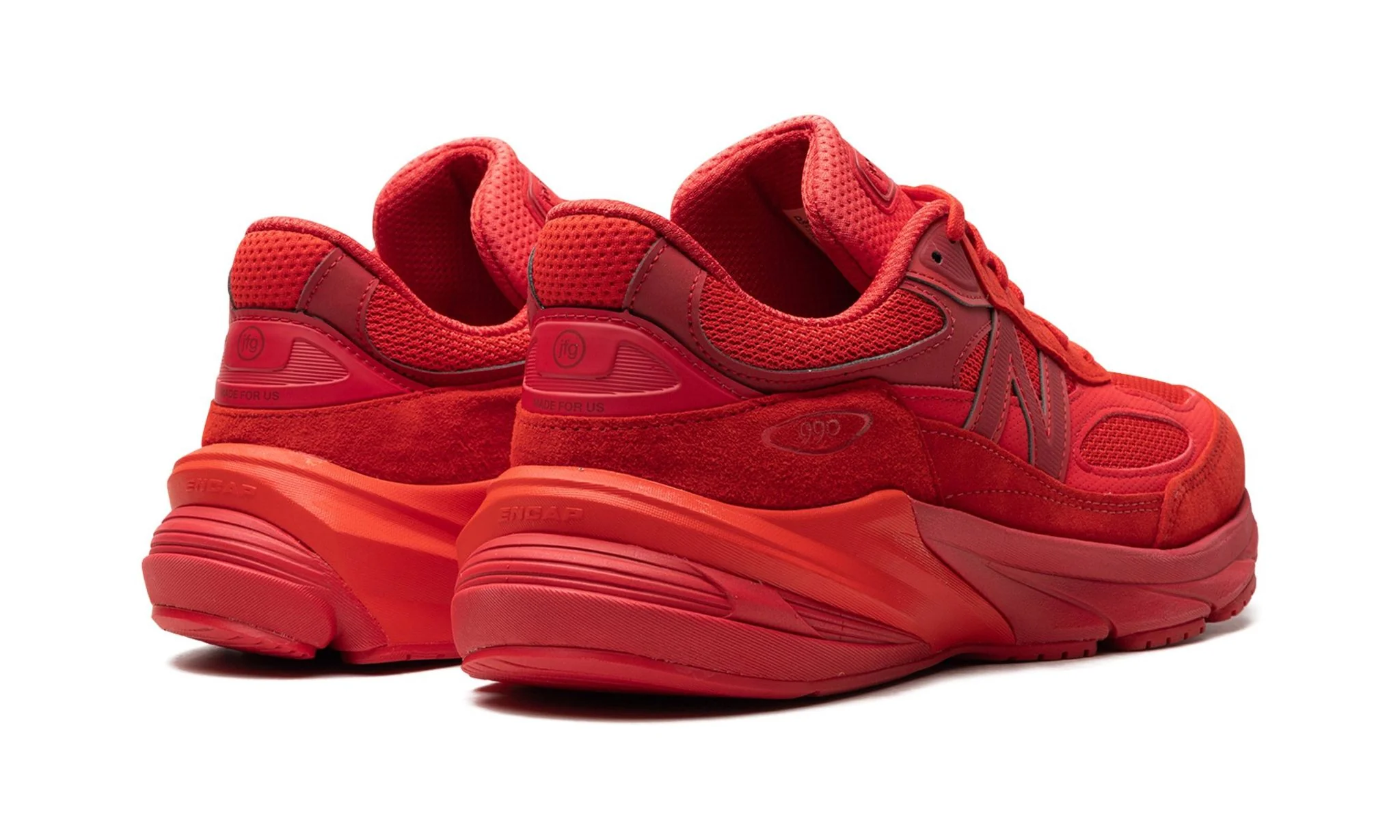 New Balance 990v6 MiUSA Joe Freshgoods Paris Red - Image 3