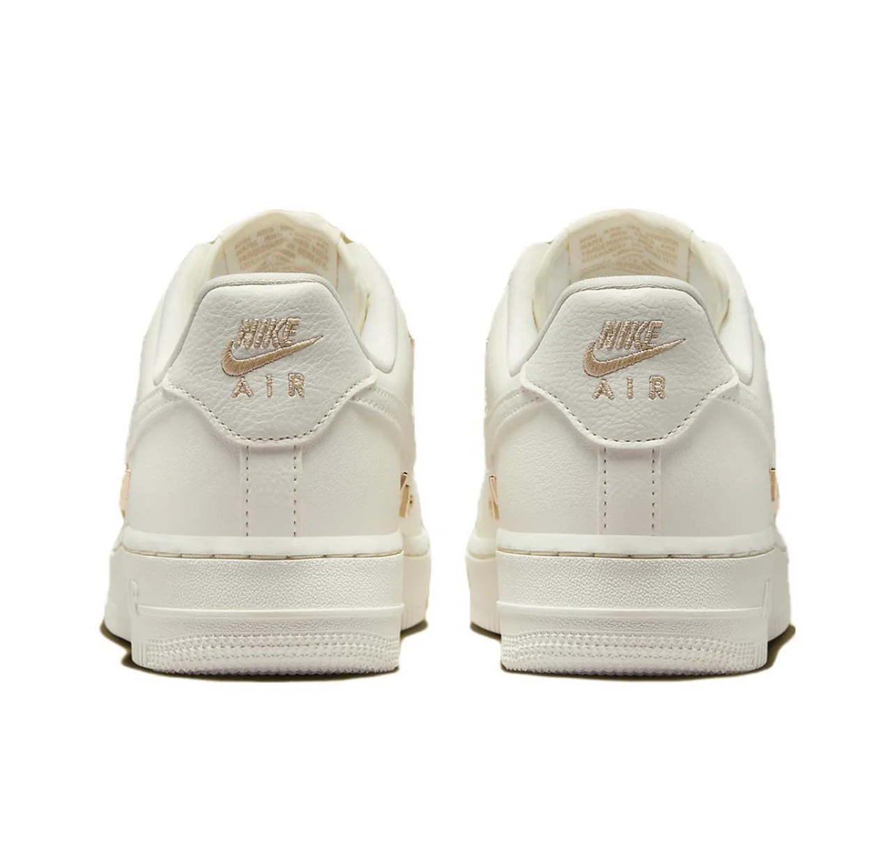 Nike Air Force 1 '07 LX CN Sail Gold Mini Swooshes - Image 3