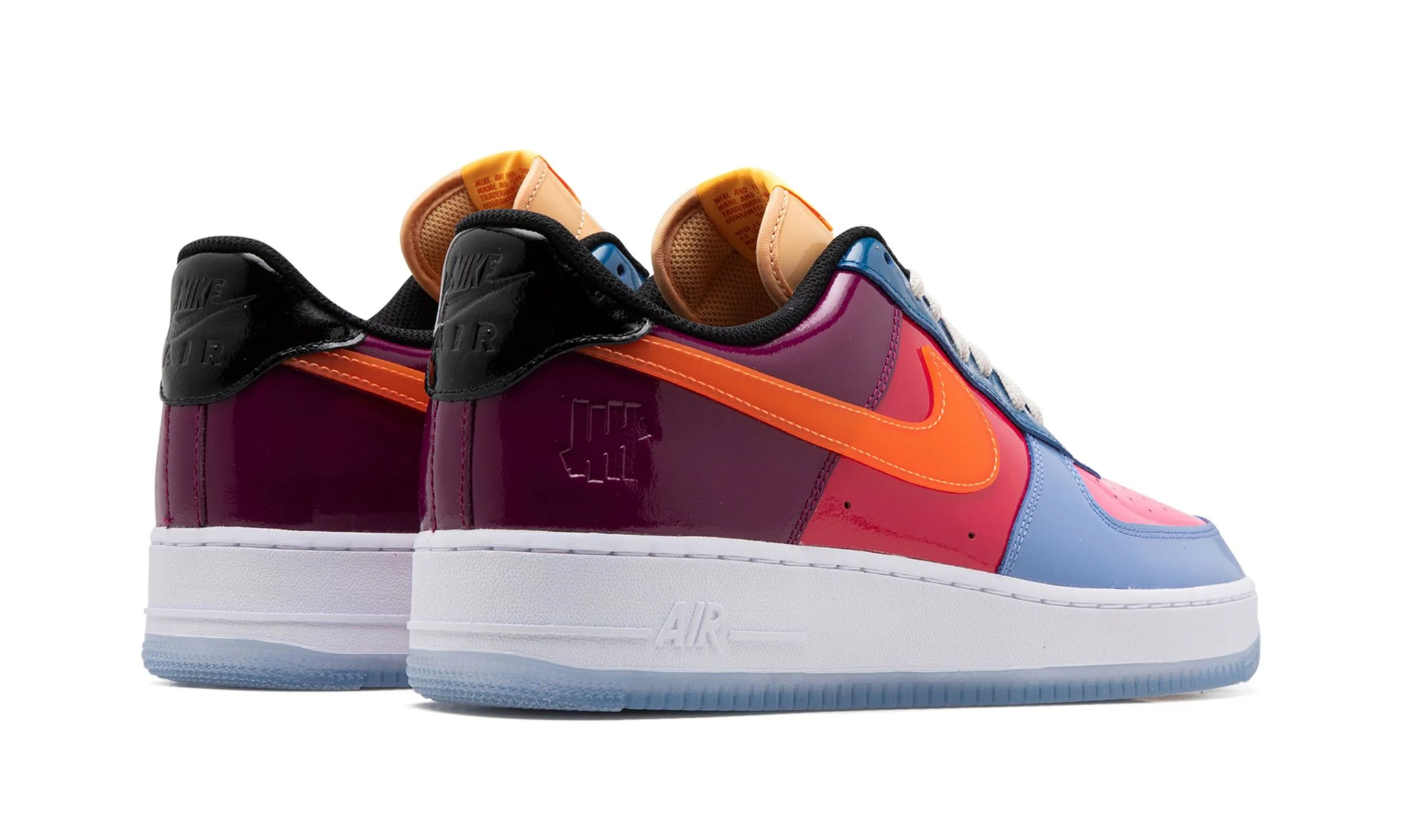 Nike Air Force 1 Low SP Undefeated Multi-Patent Total Orange - Image 3