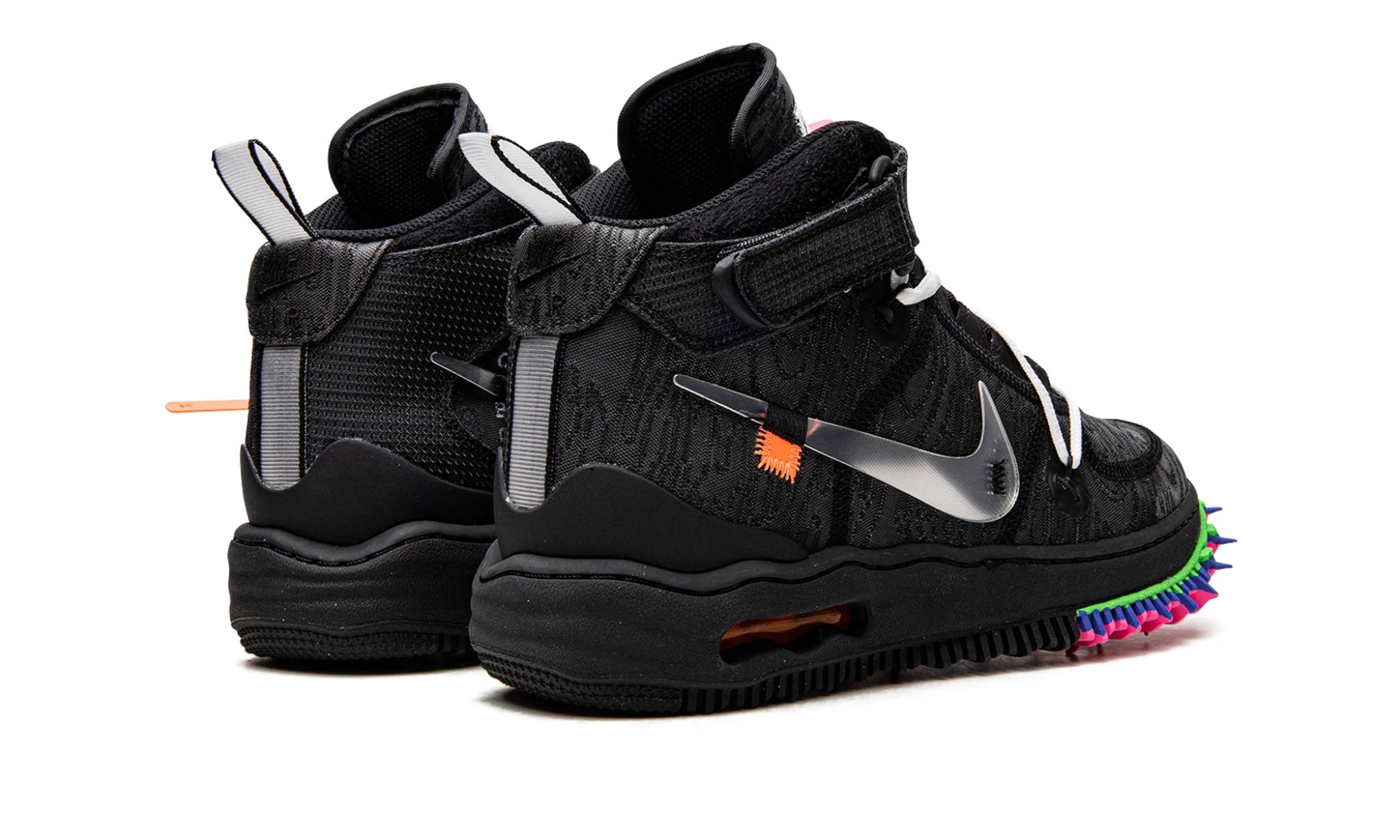 Nike Air Force 1 Mid Off-White Black - Image 3