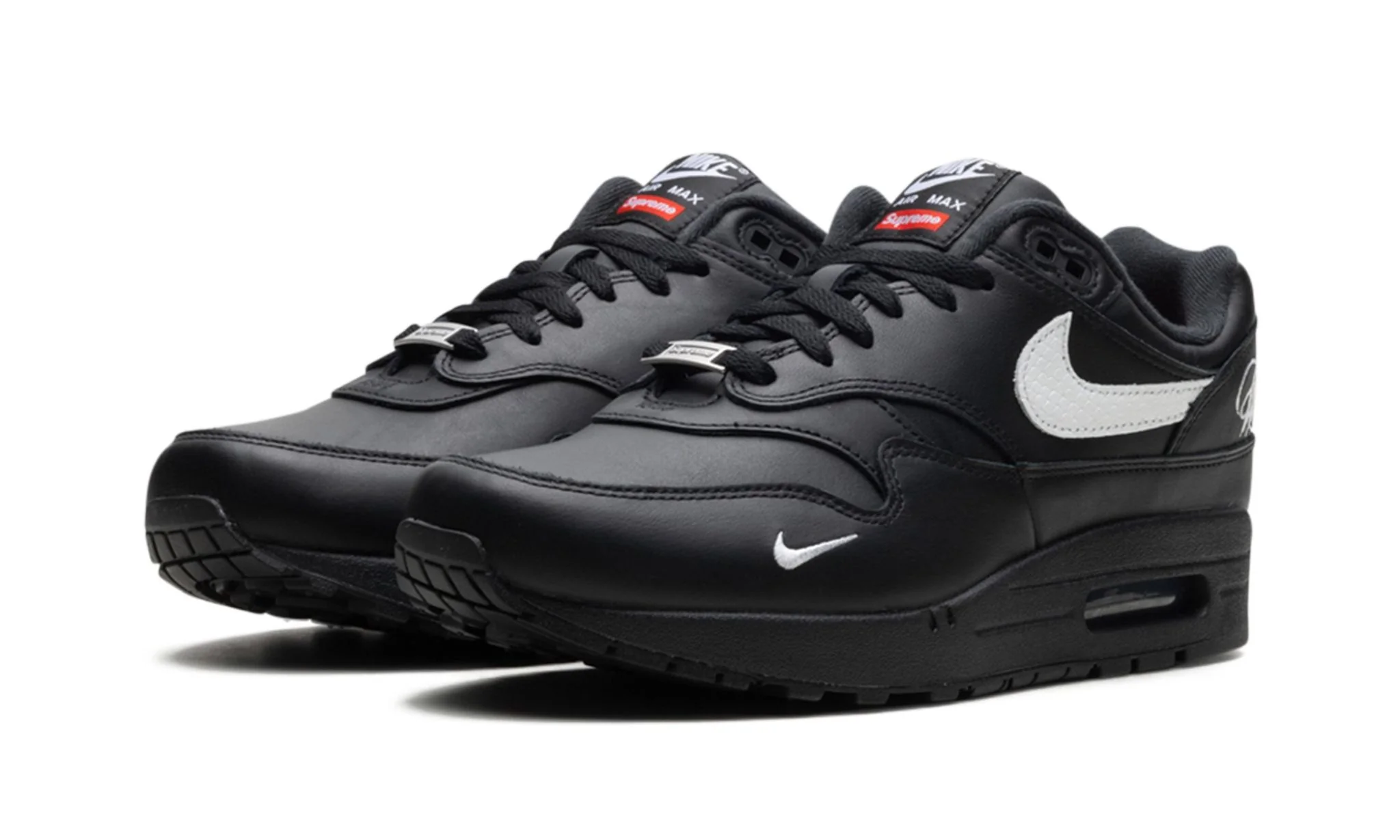 Nike Air Max 1 '87 SP Supreme Black White - Image 2