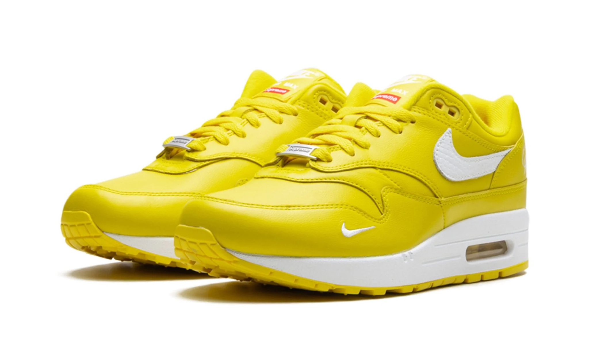 Nike Air Max 1 '87 SP Supreme Speed Yellow - Image 2
