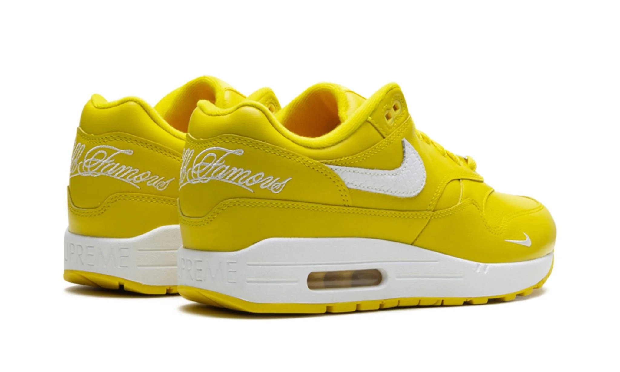 Nike Air Max 1 '87 SP Supreme Speed Yellow - Image 3