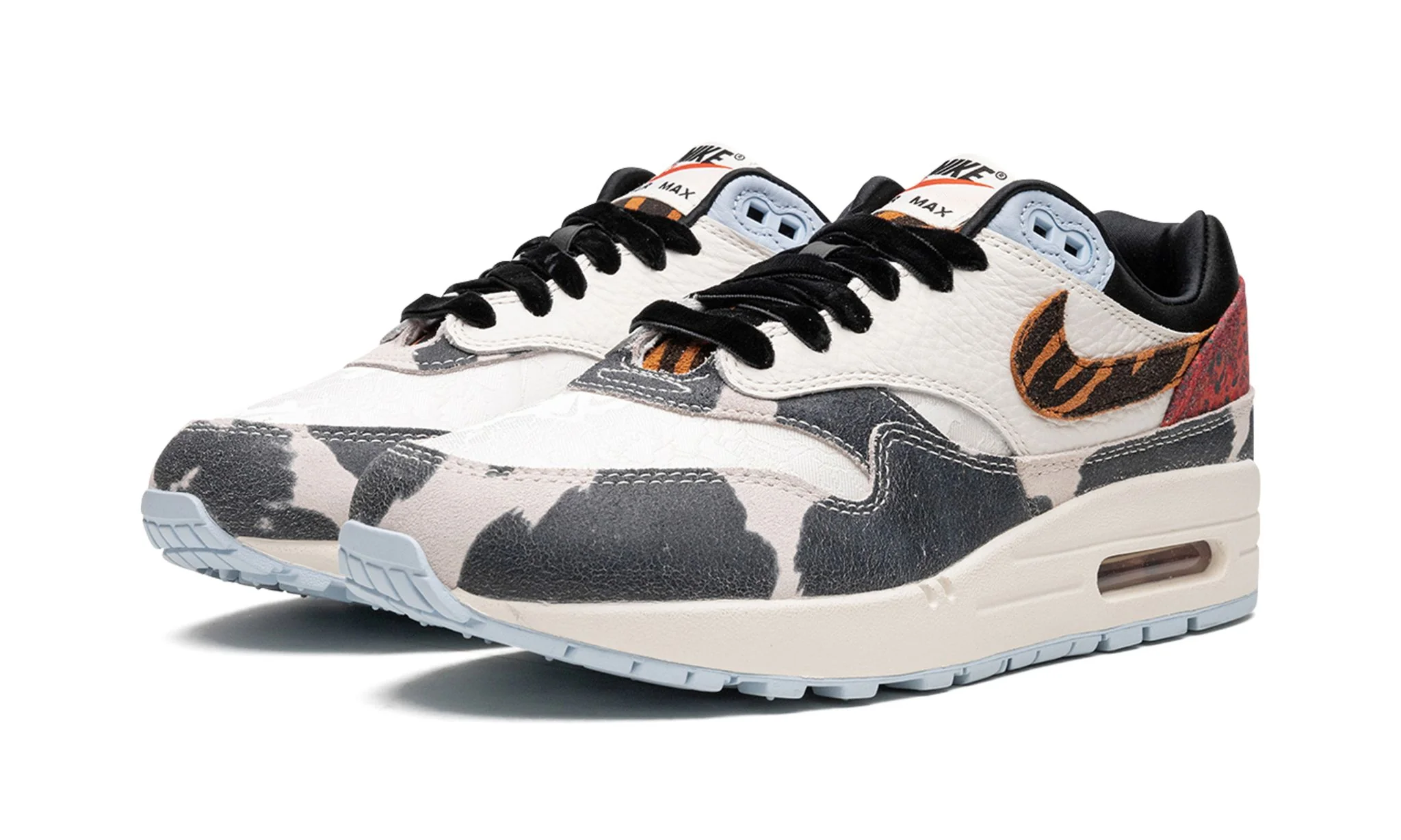 Nike Air Max 1 '87 Tiger Swoosh Cow Print - Image 2
