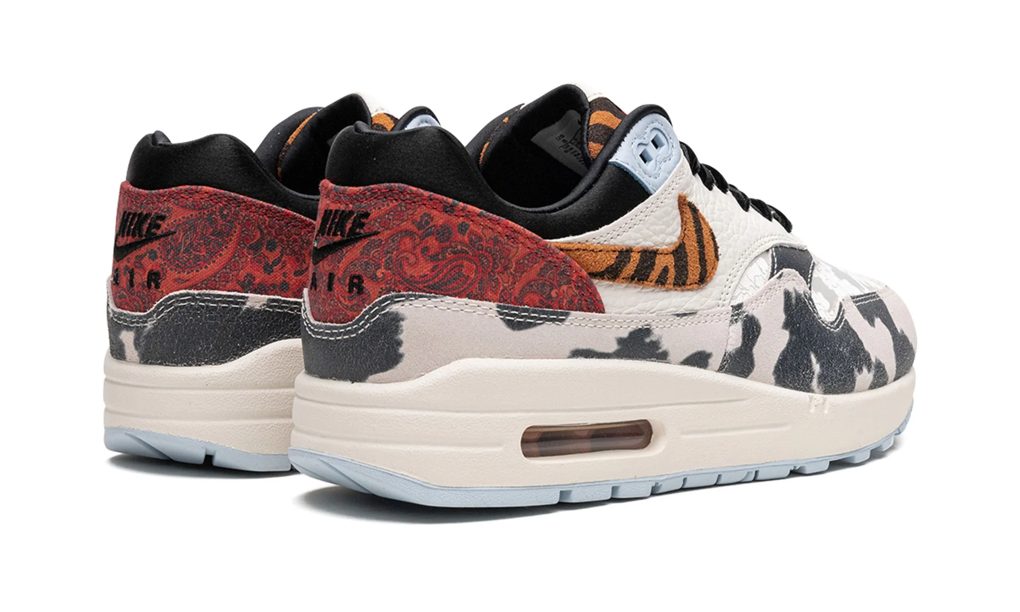 Nike Air Max 1 '87 Tiger Swoosh Cow Print - Image 3