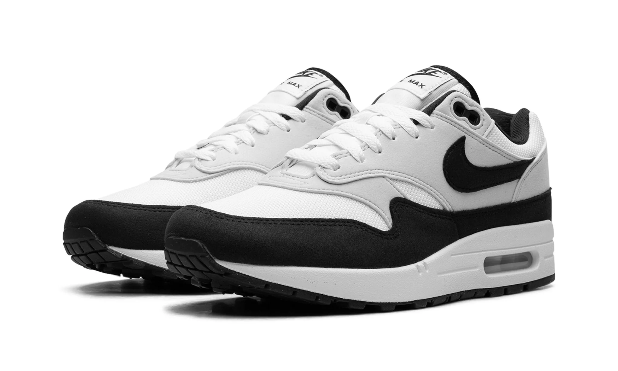 Nike Air Max 1 White Black - Image 2