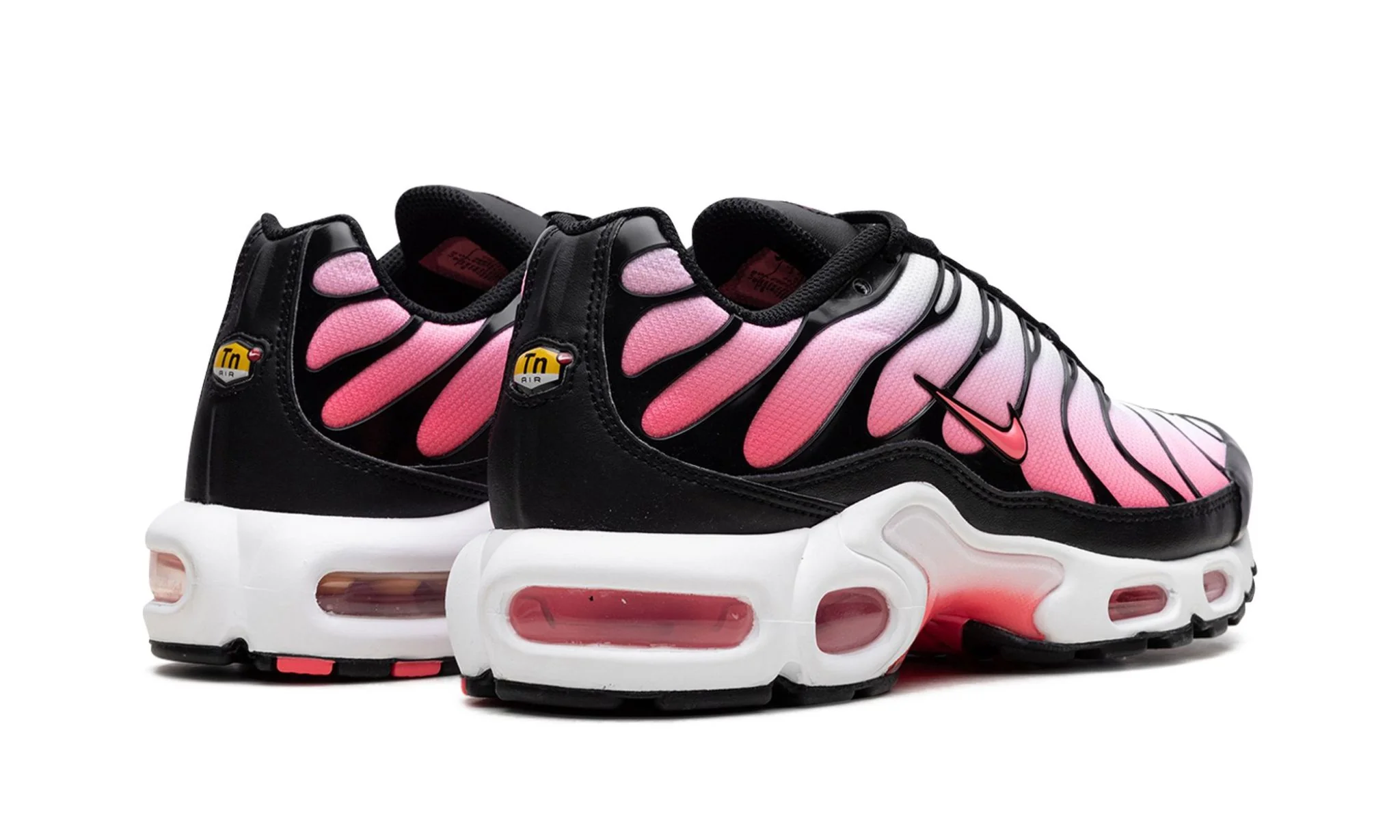 Nike Air Max Plus Black Hot Punch (Women's) - Image 3