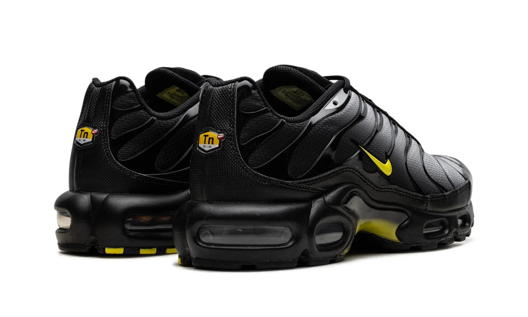 Nike Air Max Plus Black Opti Yellow - Image 3